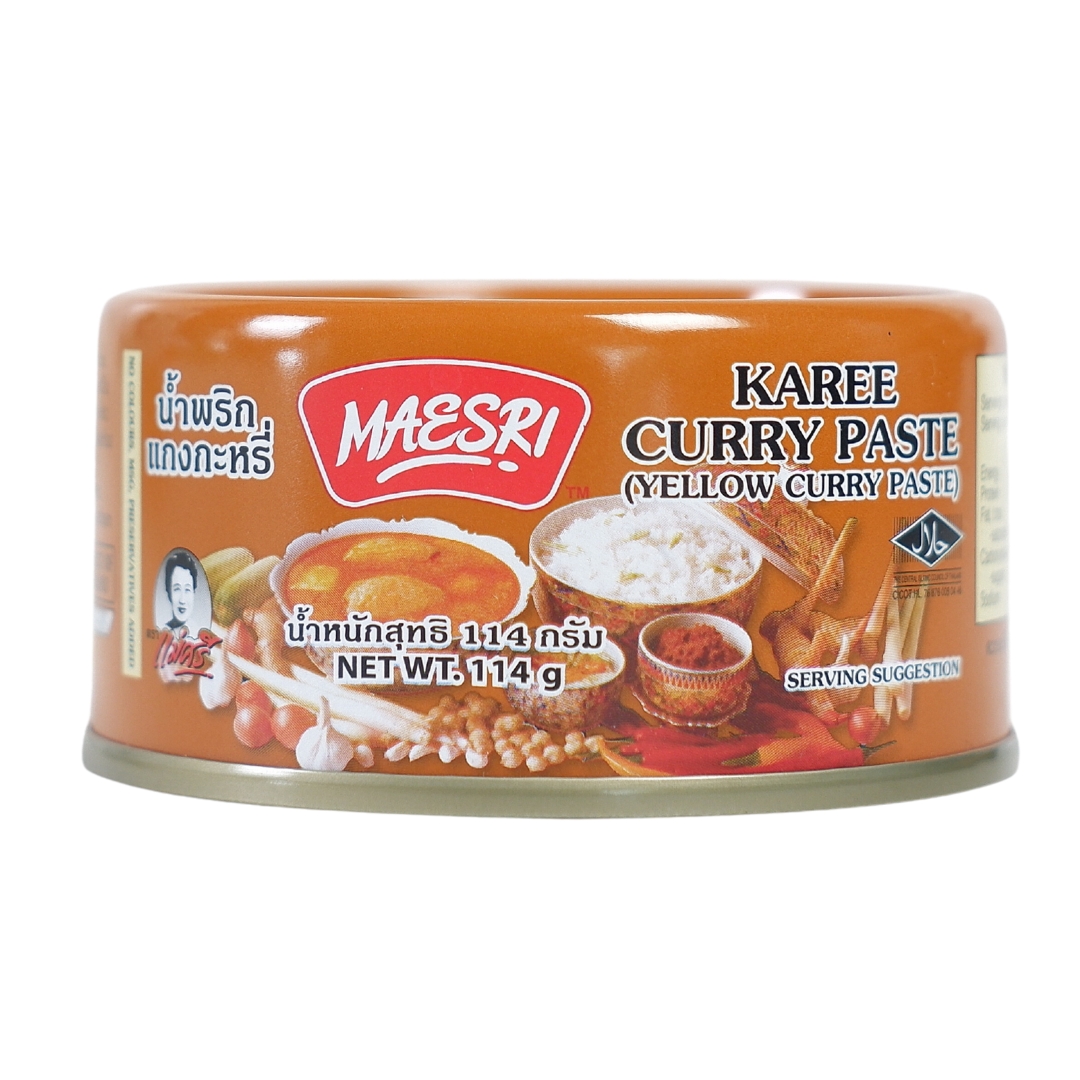 image presents Maesri Karee Curry Paste