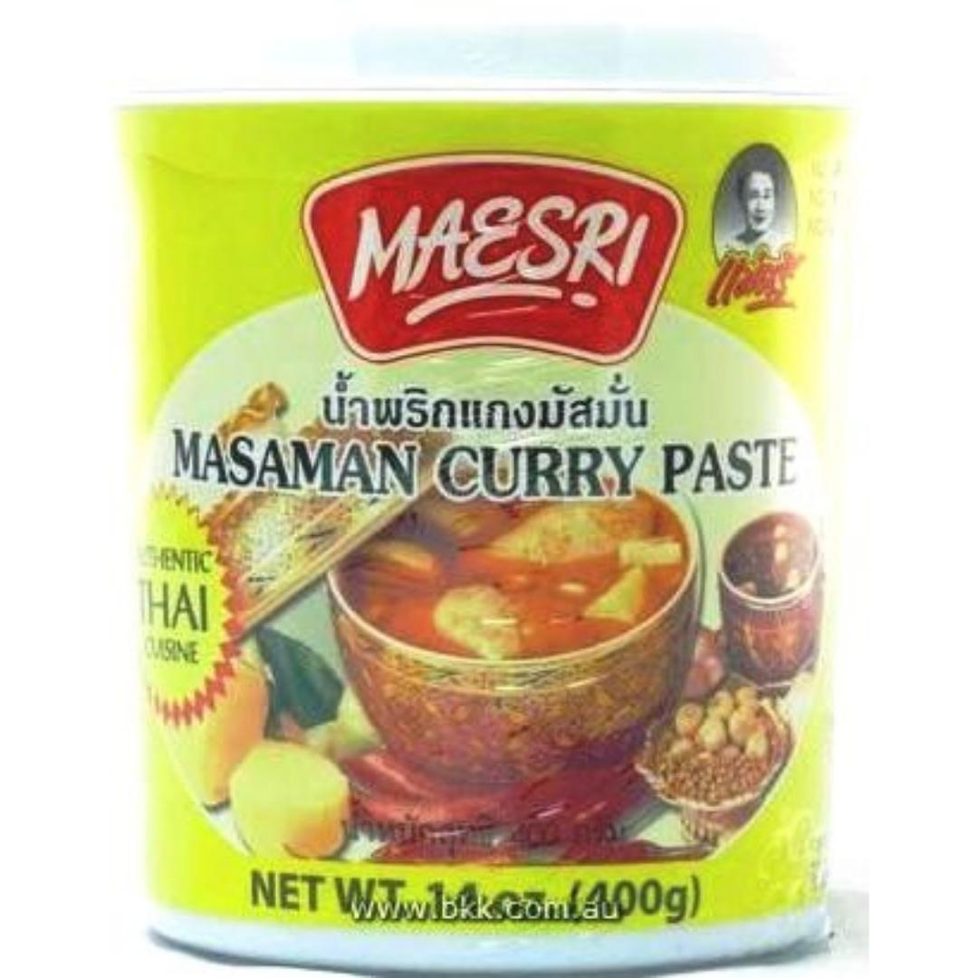Image presents Maesri Masman Cury Paste 12x400g (Tub)