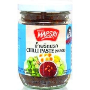 Image presents Maesri Narok Chilli Paste 24x114g