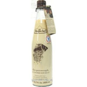 Image presents Megachef Gluten Free Soy Sauce12x500ml