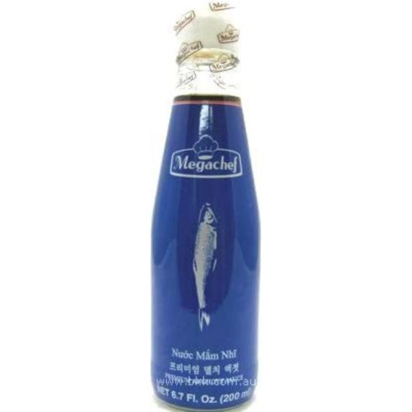 Image presents Megachef Nuoc Mam Nhi Anchovy 12x200ml