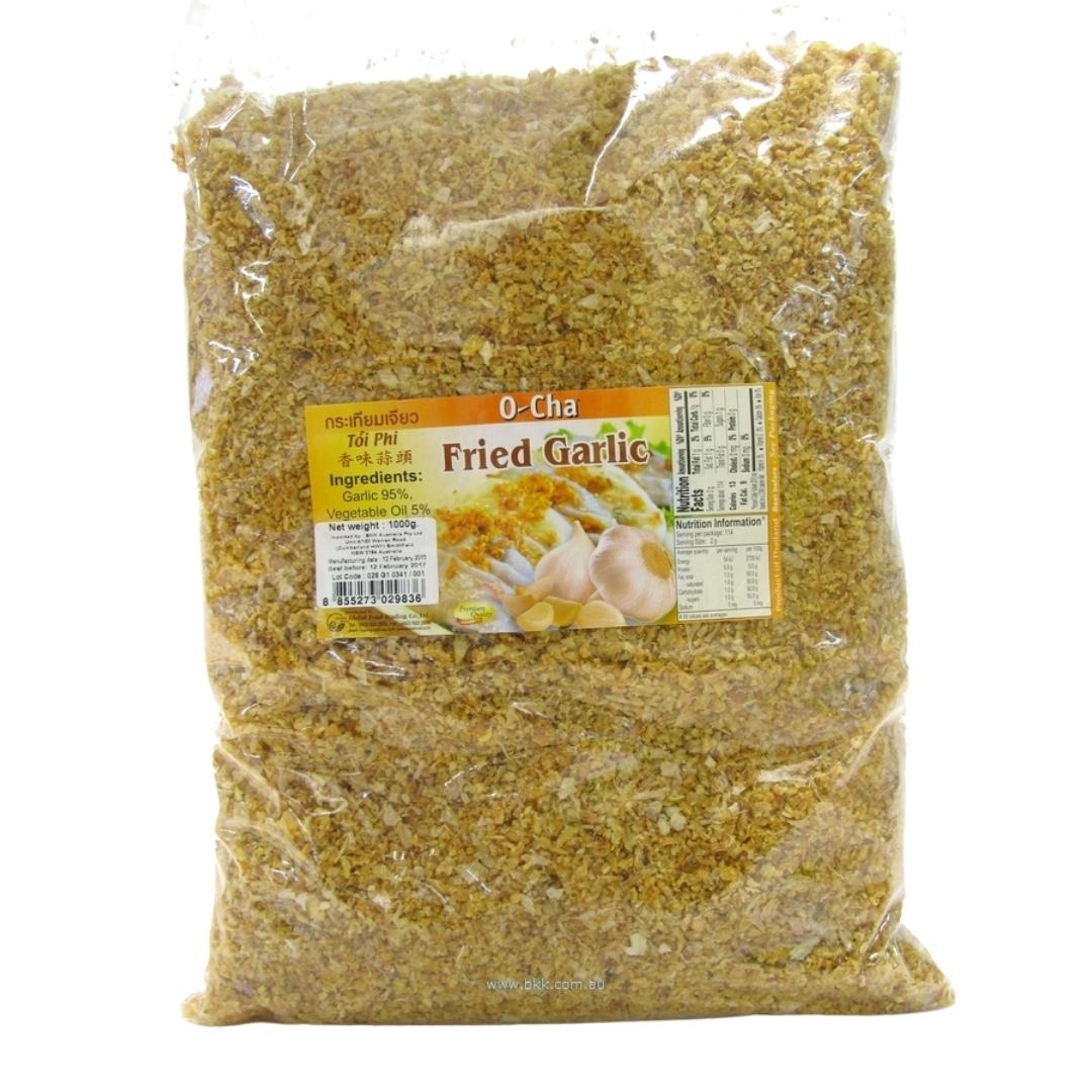 Image presents O-cha Fried Garlic 10x1kg