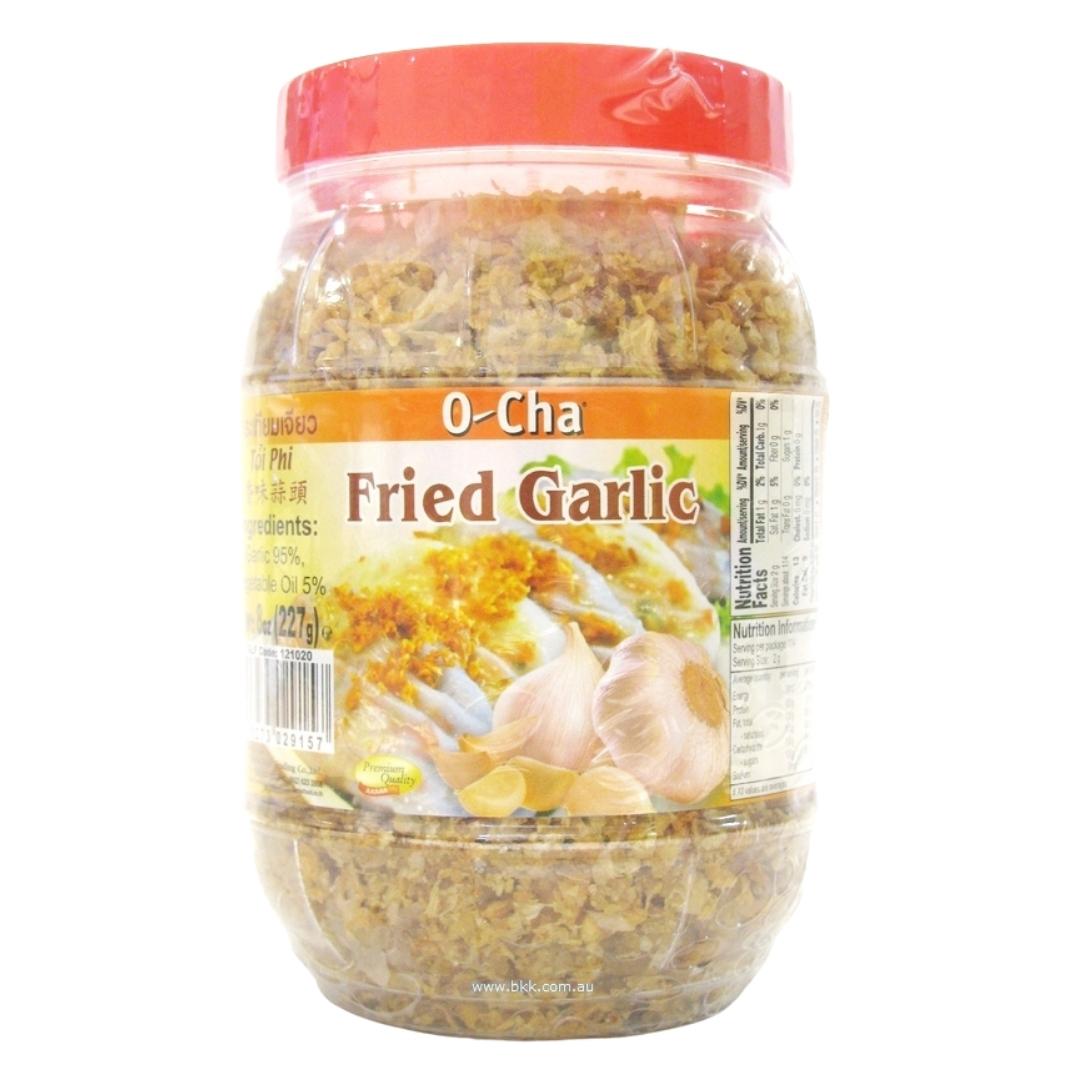 Image presents O-cha Fried Garlic 12x227g
