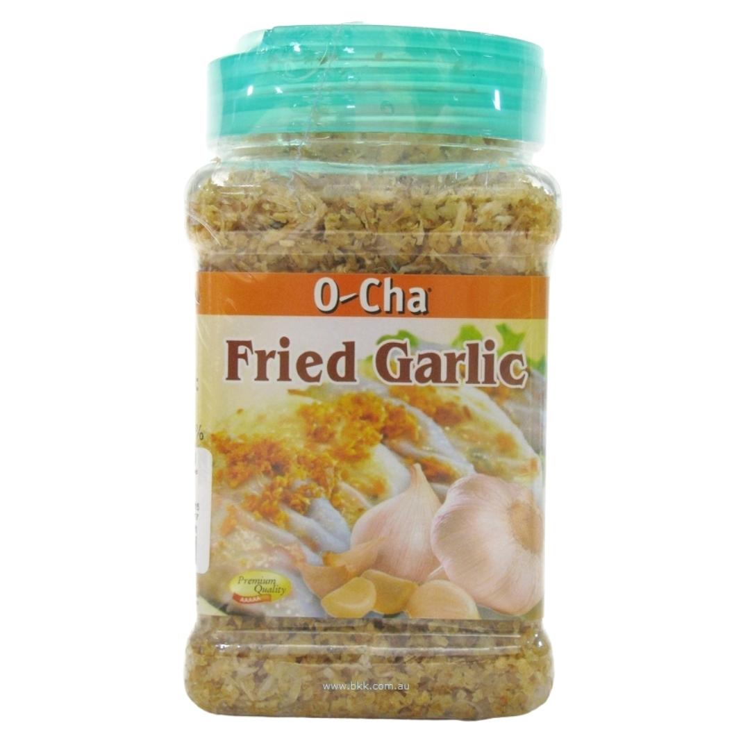 Image prsents O-cha Fried Garlic 24x125g