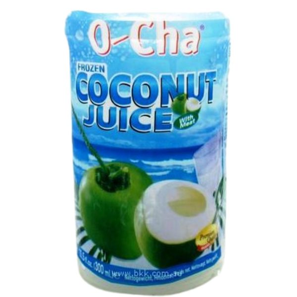 Image presents O-cha Frz. Coconut Juice Cup 24x300ml