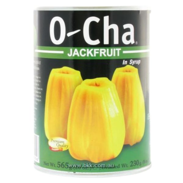 Image presents O-cha Jackfruit In Syrup 12x565g