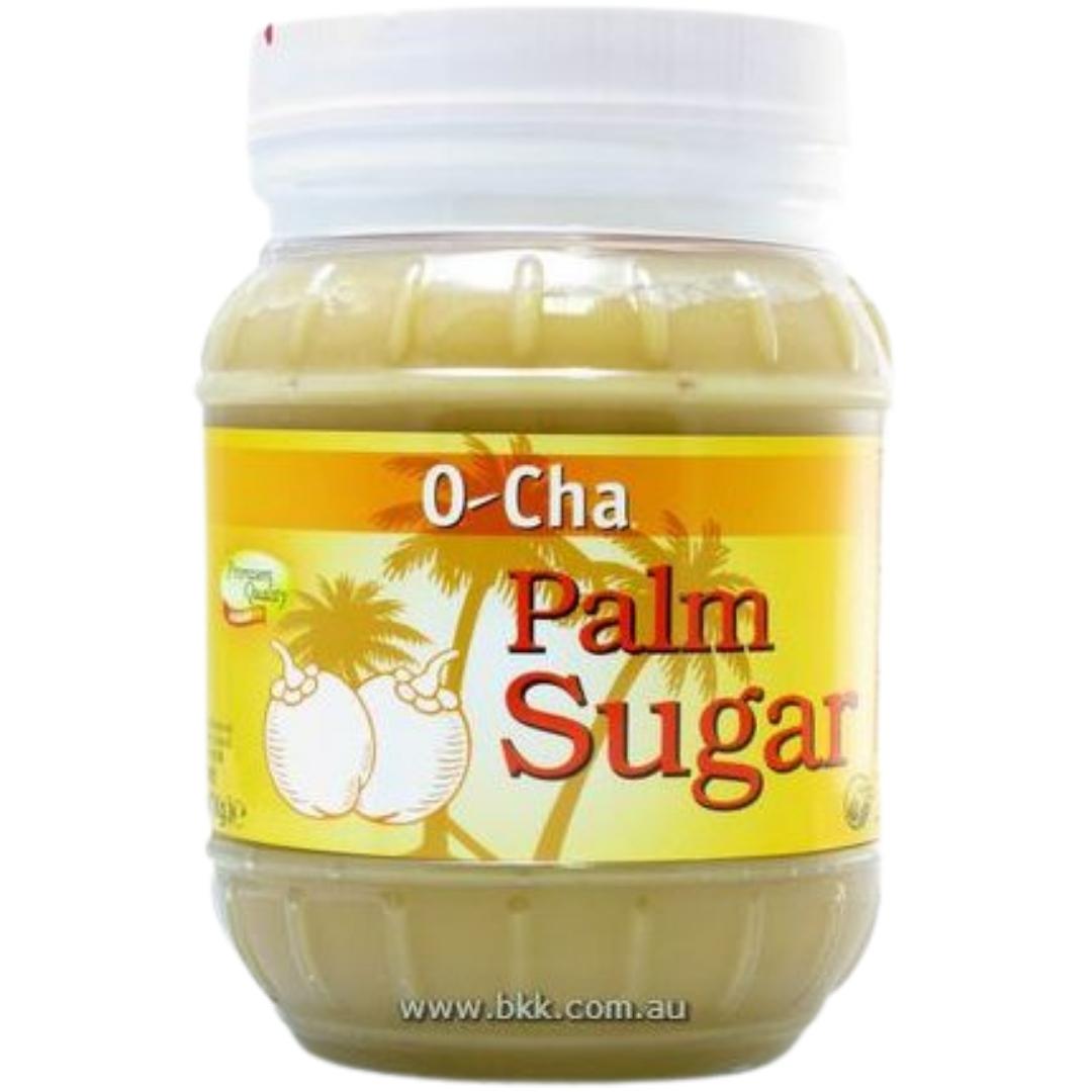 Image presents O-cha Palm Sugar 12x1kg.-jar