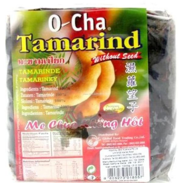 Image presents O-cha Pure Tamarind Pulp 12x1kg