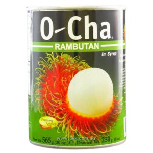 Image presents O-cha Rambutan In Syrup 12x565g