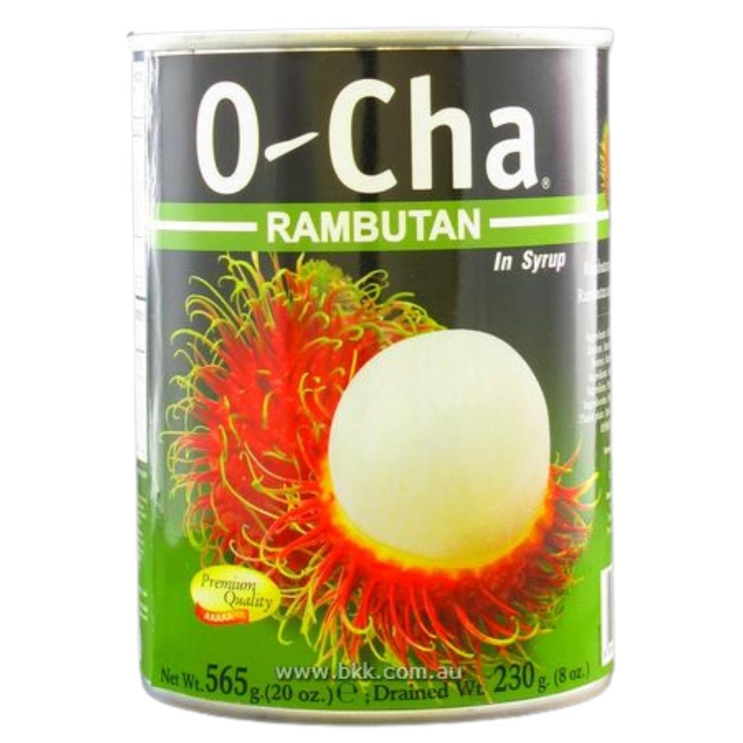 Image presents O-cha Rambutan In Syrup 12x565g