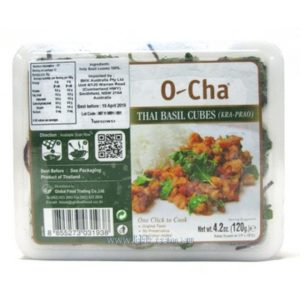 Image presents Ocha Holy Basil Cubes 24x120g(Kra-prao)