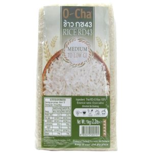 Image presents Ocha Jasmine Rice Rd43(New Crop) 12x1kg