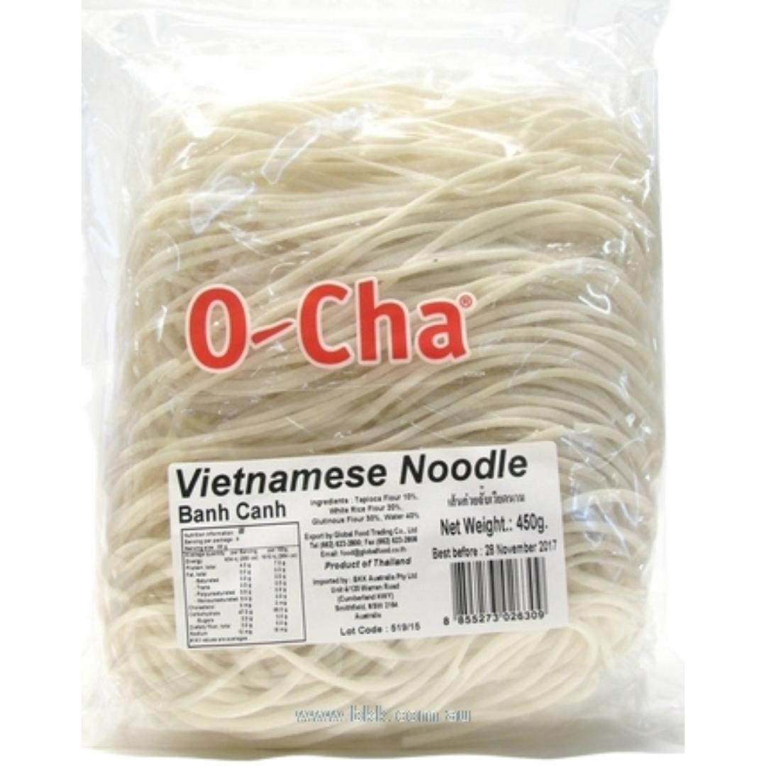 Image presents Ocha Vietnamese Noodle 20x450g Banhcanh