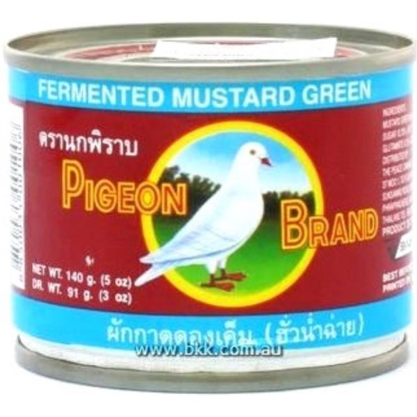 Image presents Pigeon Fremented Mustard 48x140g