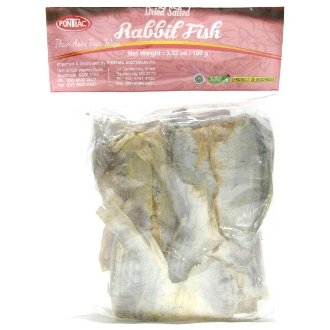 Image presents Ptc Dried Salted Rabbit Fish 25x100g