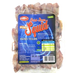 Image presents Ptc Dried Salted Steam Squid 25x100g