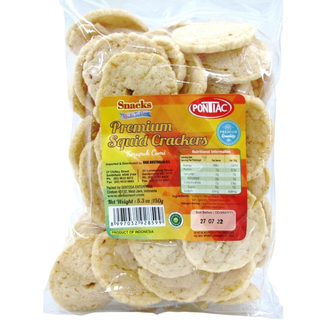 Image presents Ptc Premium Squid Cracker 12x150g