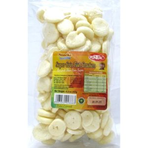 Image presents Ptc Super Coin Fish Crackers 15x150g.