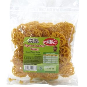 Image presents Ptc Tapioca Cracker Yellow 24x200g