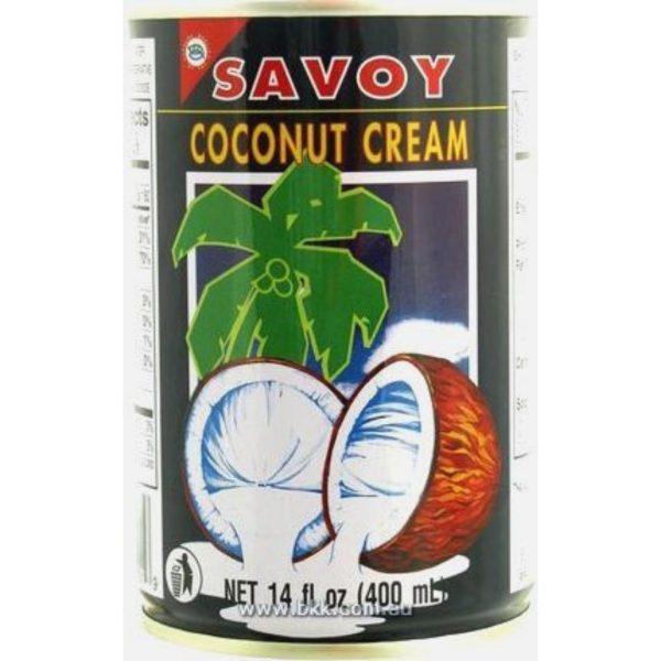 Image presents Savoy Coconut Cream (Small) 24x400ml