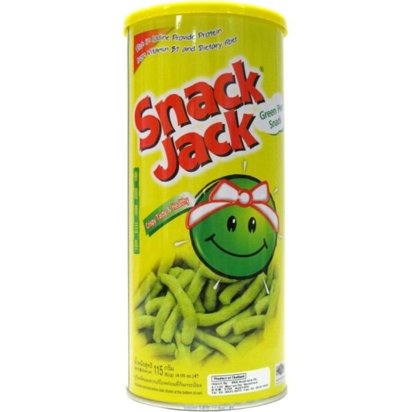 Image presents Snack Jack Green Pea 12x115g