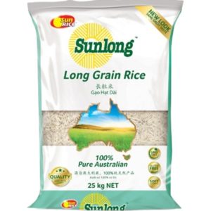 Image presents Sunlong-rice-25kg(Aus) Special