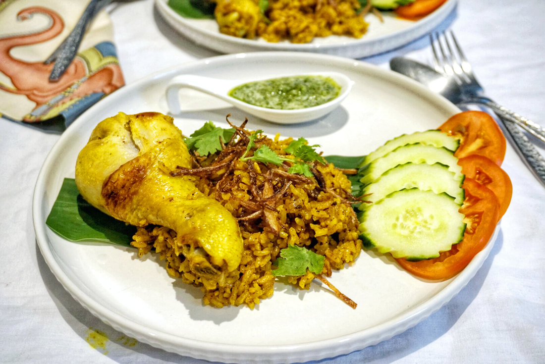 Image presents Thai Style Chicken Biryani Recipe 6