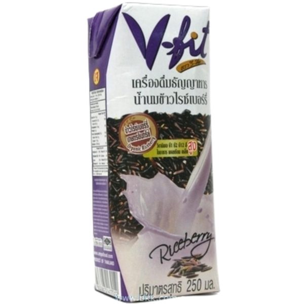 Image presents V-fit Rice Berry Drink 36x250ml