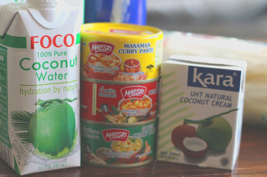 image presents foco coconut water maesri and kara cream