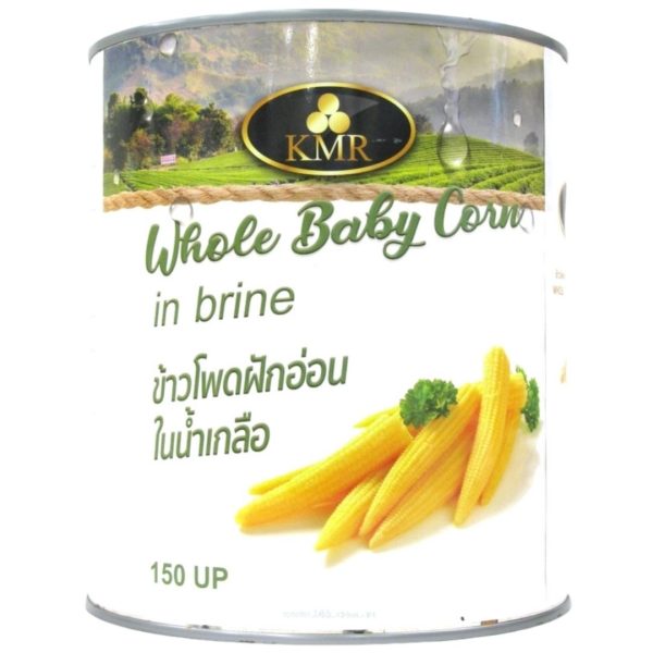 Image presents Kmr Canned Baby Corn Whole 150up 6x2950g (1)