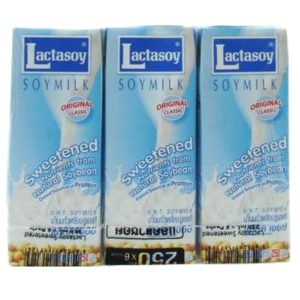 Image presents Lactasoy Soymilk Plain 36x250ml