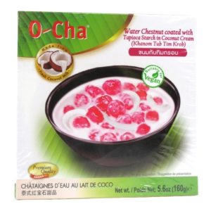 Image presents Ocha Waterchestnut Coated Tapioca12x160g