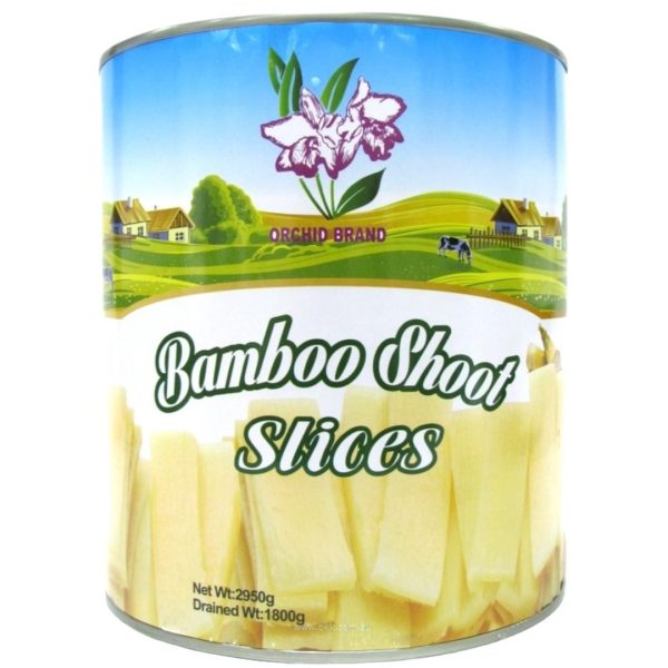 Image presents Orchid Bamboo Shoot Slice 6x2950g.