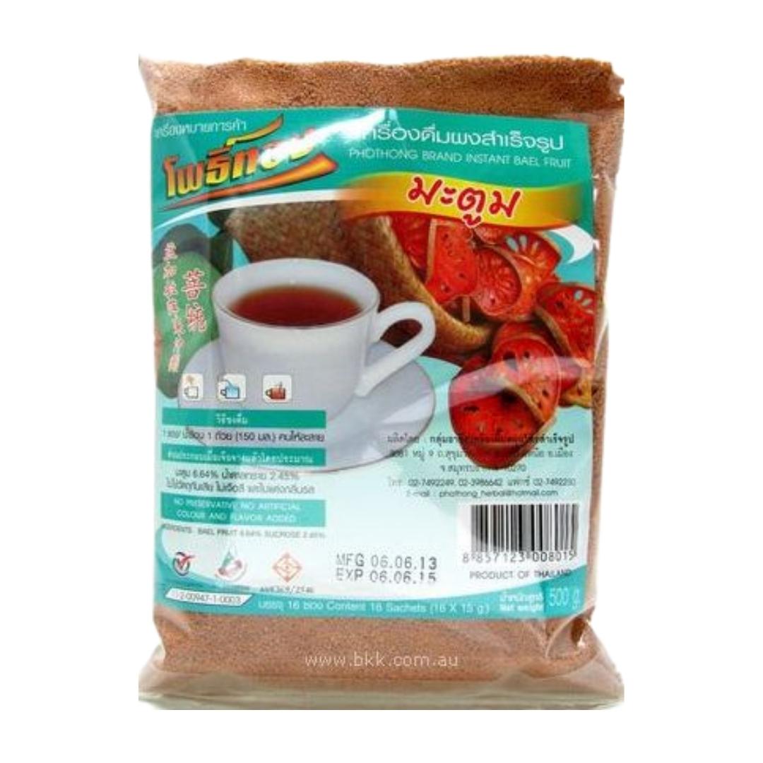 image presents Pothong Bael Fruit Tea Powder 24X500G