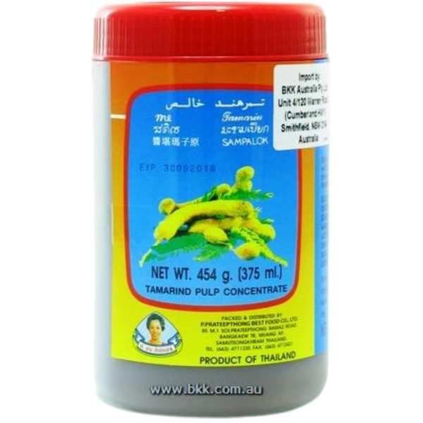 Image presents Ptt Tamarind Concentrate 24x454g.
