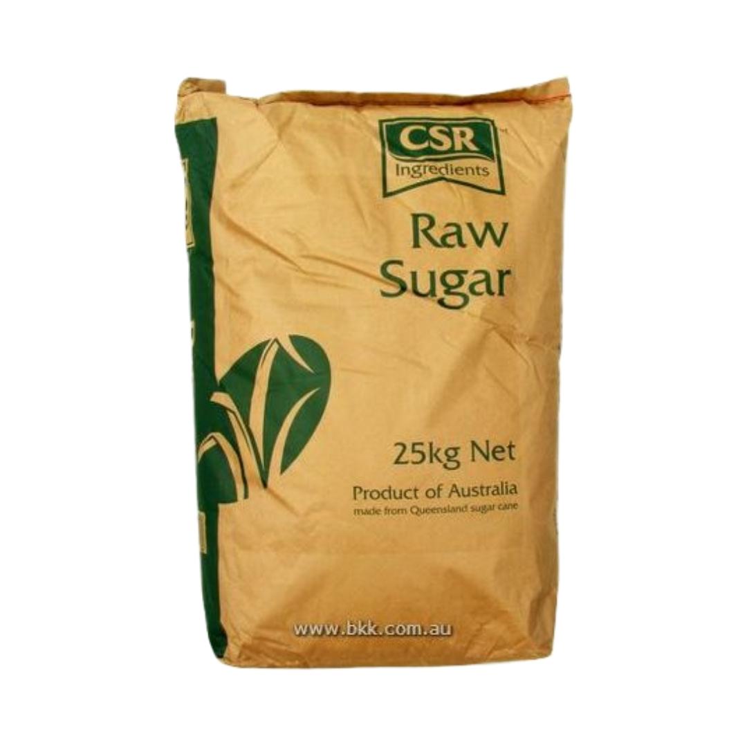 Image presents Raw Sugar CSR 25kg