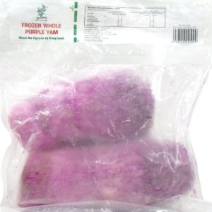 Image presents Bamboo Peeled Purple Yam 12x1kg