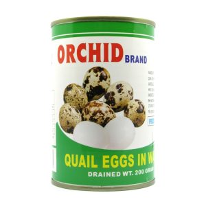 image presents 629.35-ORCHID-QUAIL-EGG-24X425G