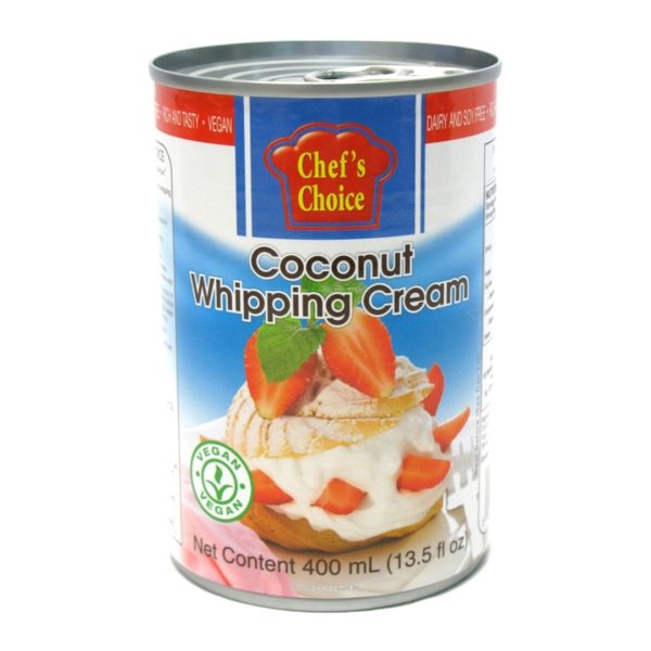 image presents 419.23 Chef's Choice Coconut Whipping Cream-24X400ML