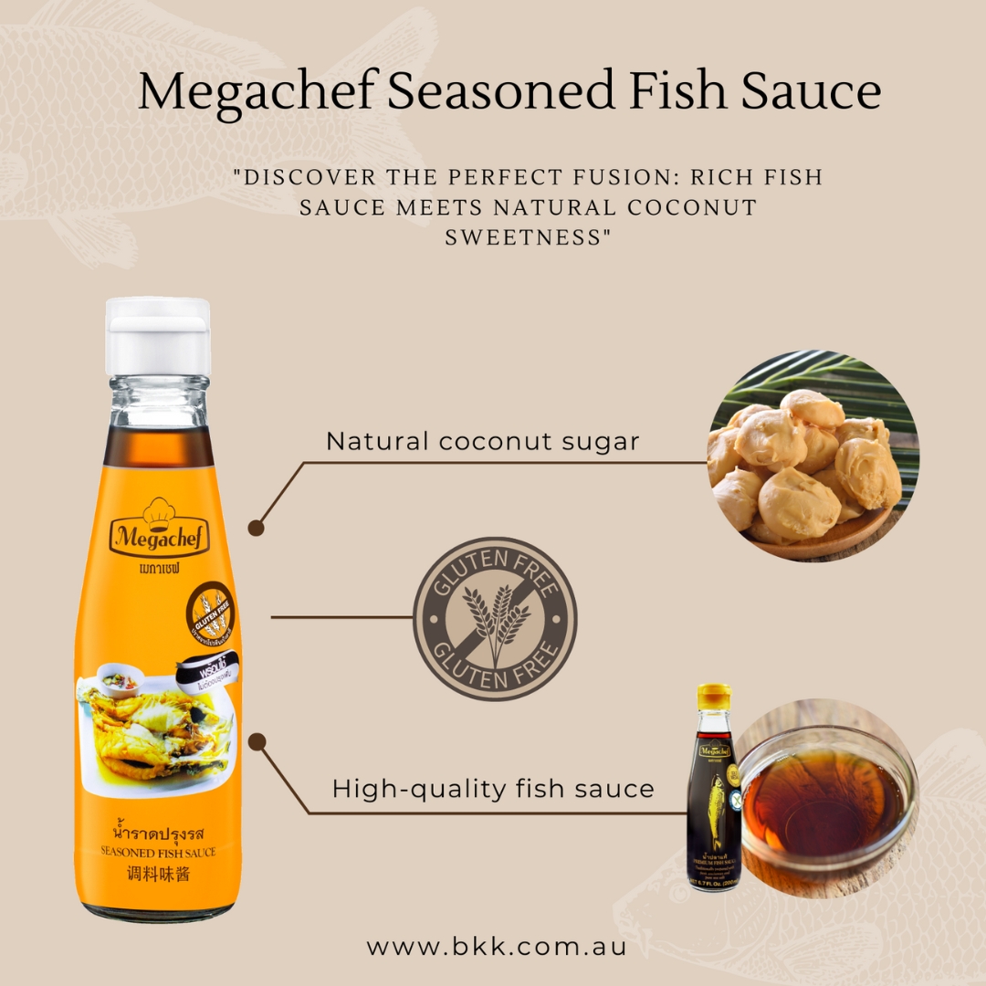 image presents Megachef Seasoned Fish Sauce