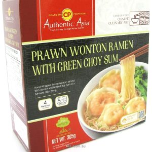 image presents PRAWN WONTON RAMEN & CHOYSUM 8X305G