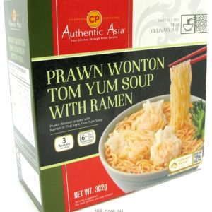 image presents PRAWN WONTON RAMEN IN TOMYUM SOUP 8X302G