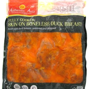 image presents SKIN ON BONELESS DUCK BREAST 2KG (X6)