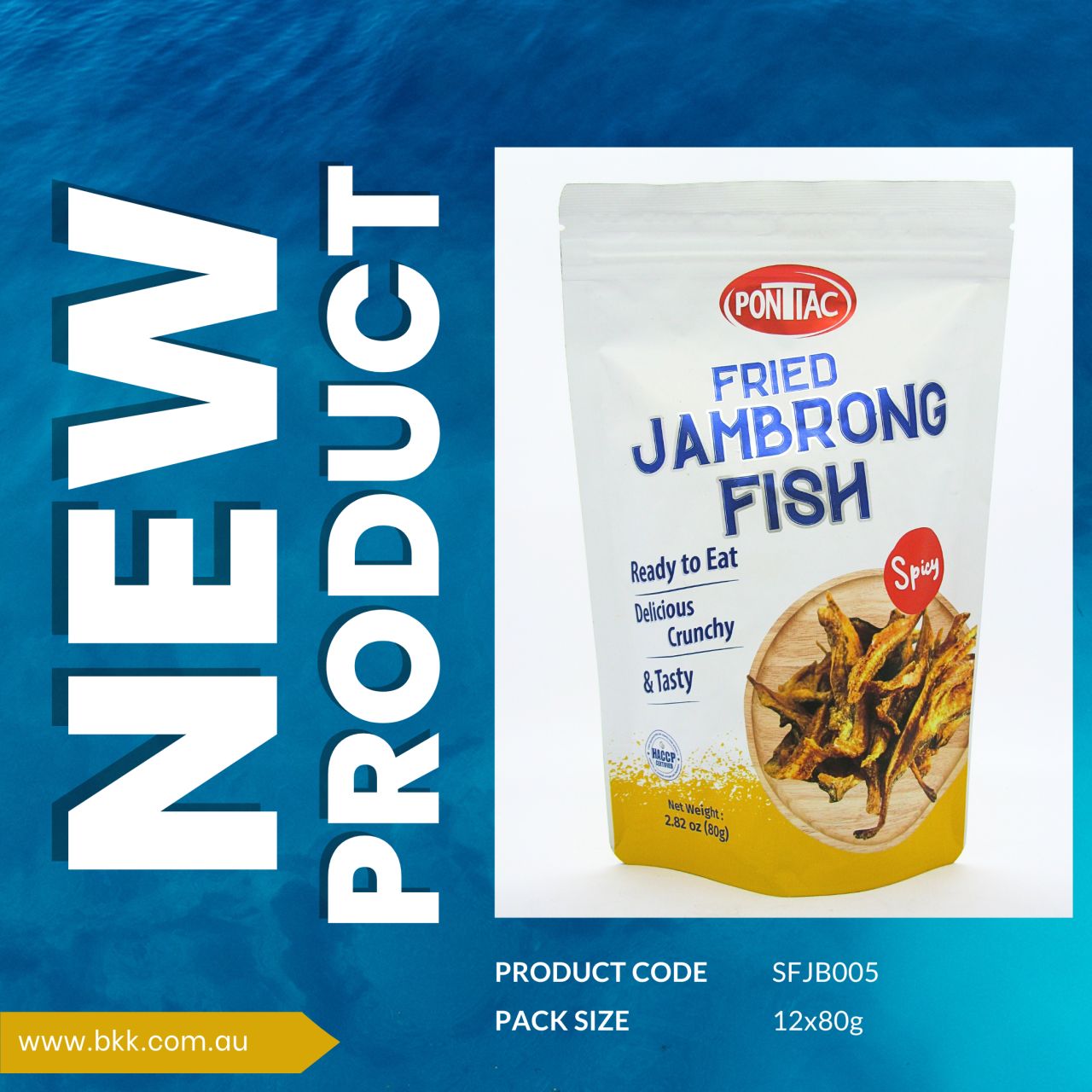 image presents Fried Jambrong Fish