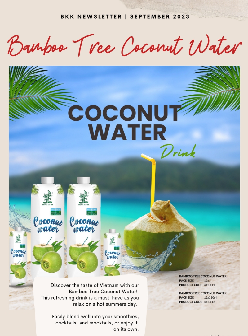 image presents Bamboo Tree Coconut Water