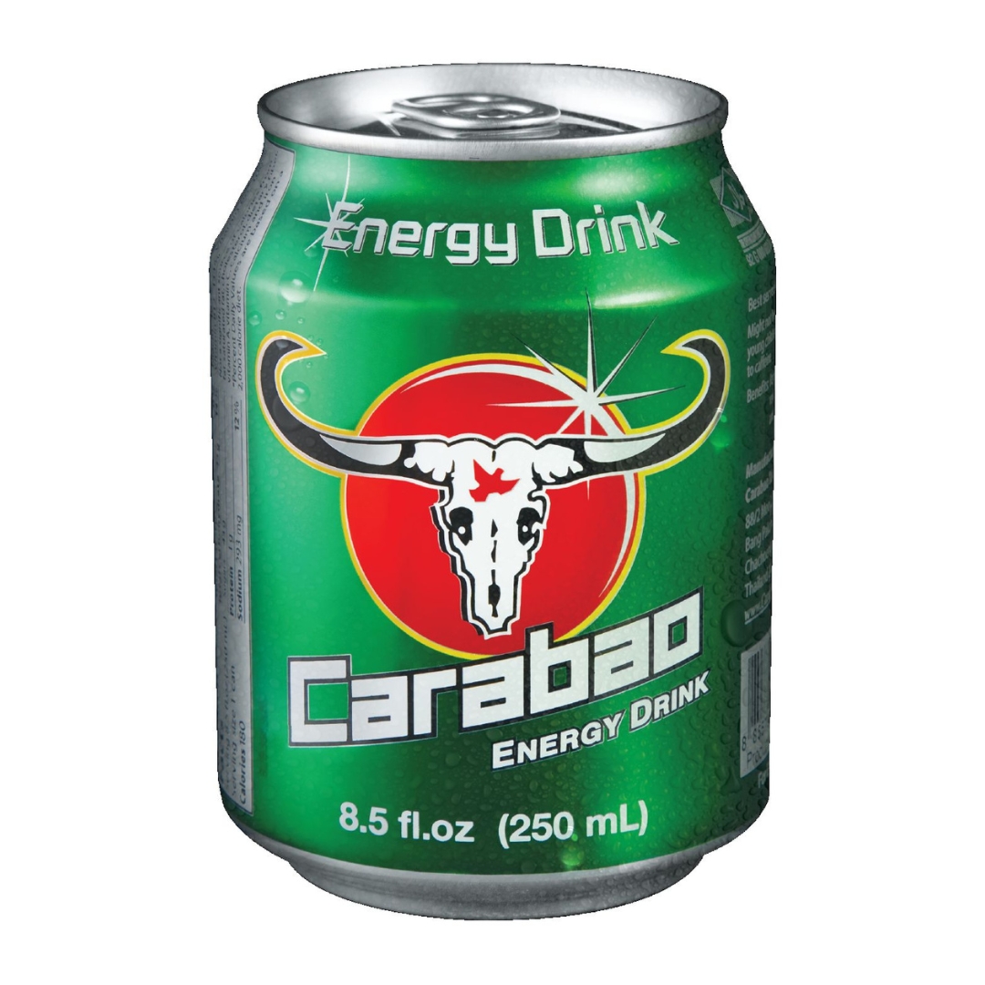 Image presents CARABAO ENERGY DRINK 24 X 250ML