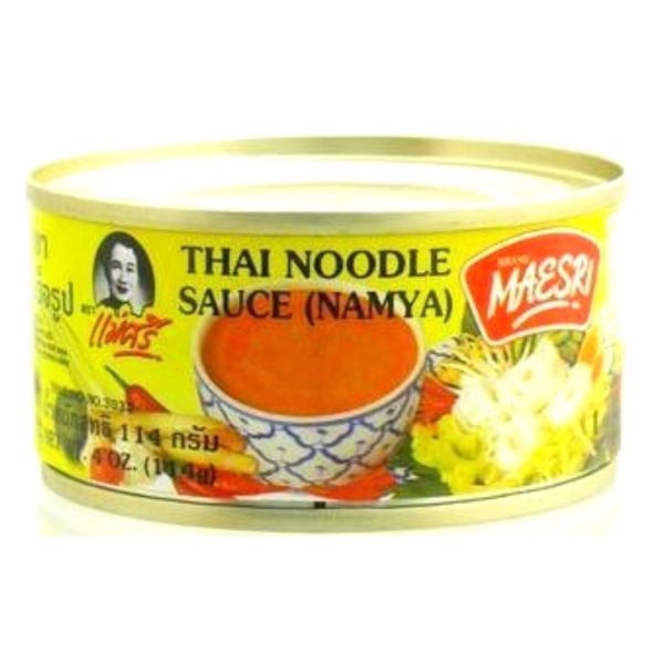 Image presents Maesri Namya (Thai Noodle) Paste (12)x114g