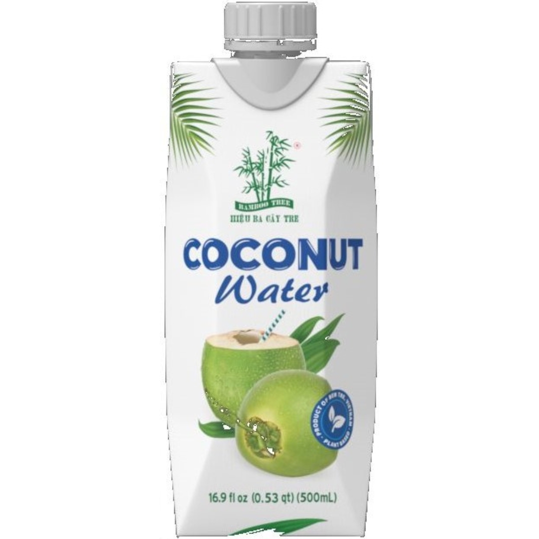 Image presents Bamboo Tree Coconut Water 12x500ml