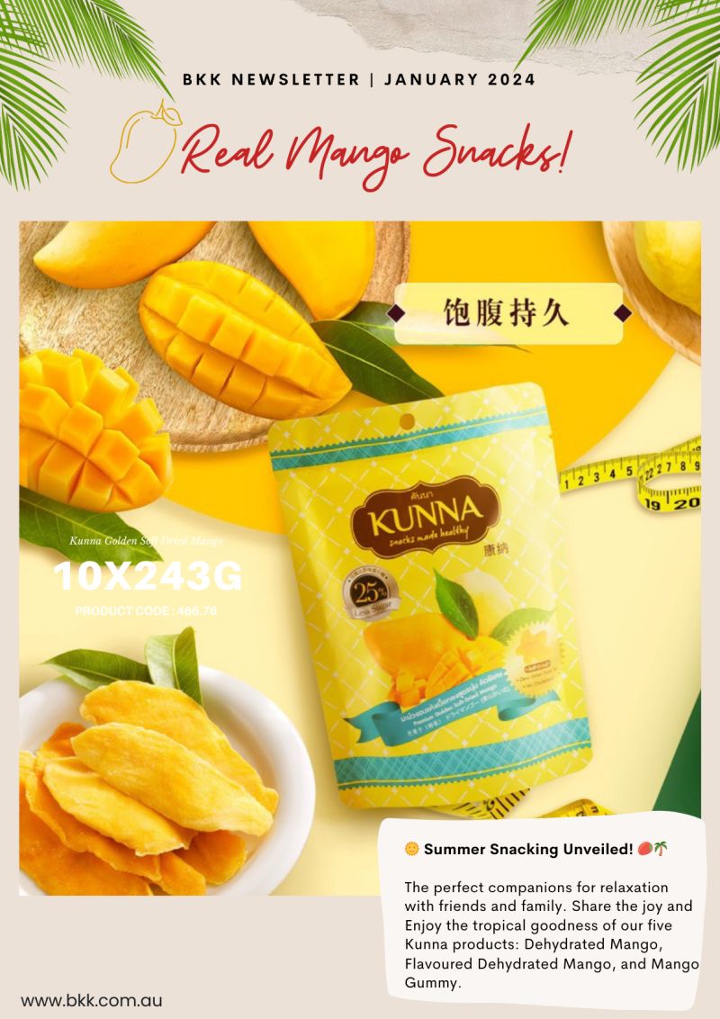 image presents Kunna Dried Mango