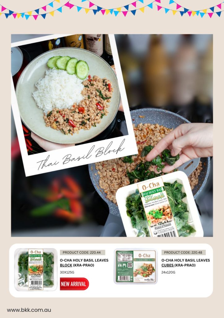 Image presents Thai Holy Basil Block for Perfect Pad Kra Pao 3